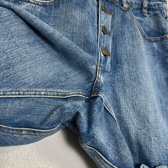 One by One Teaspoon Frankies Mid Length Slouch Short Women’s Size 25 Low Rise - Picture 2 of 12